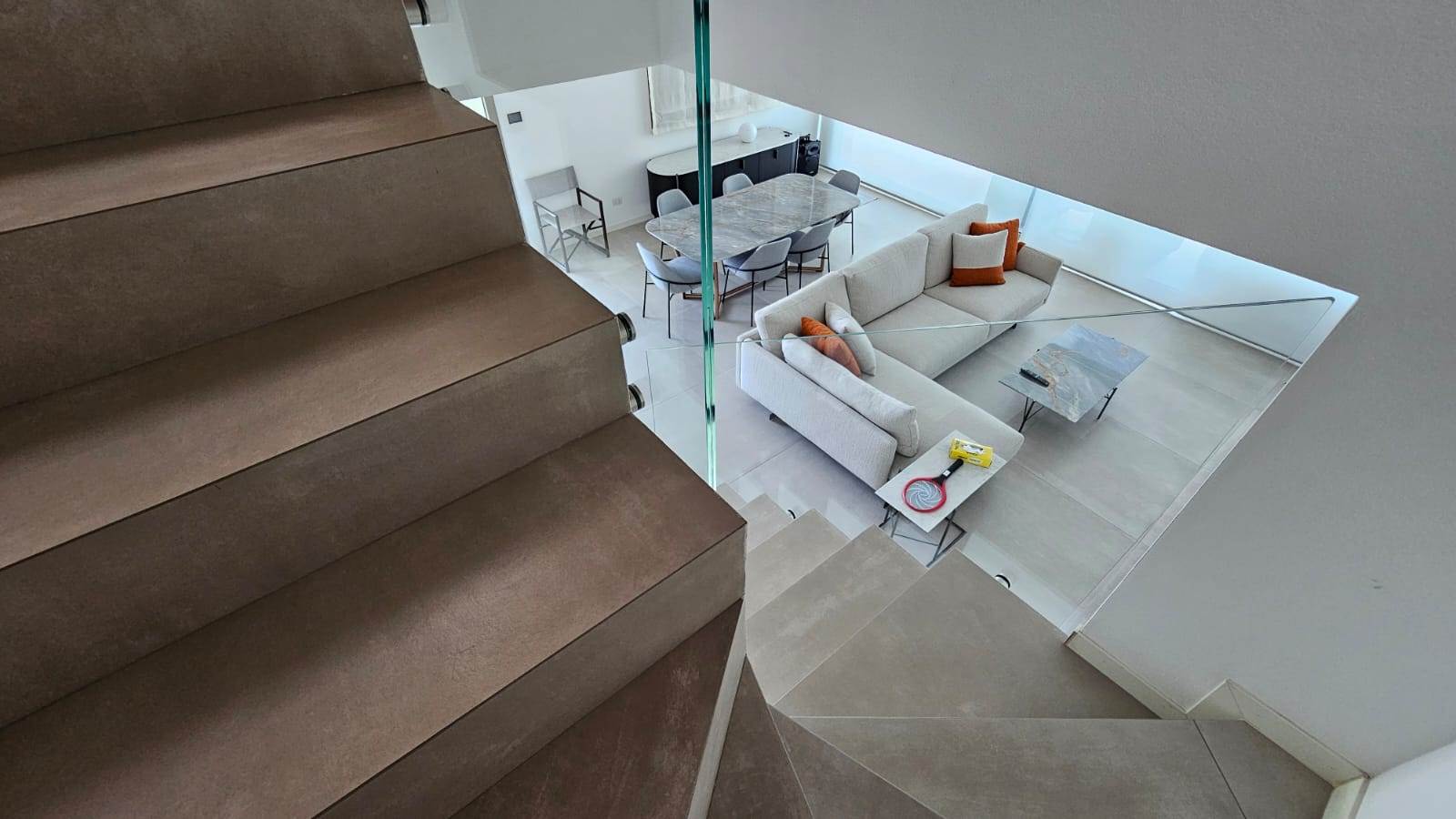 Staircase from the living room