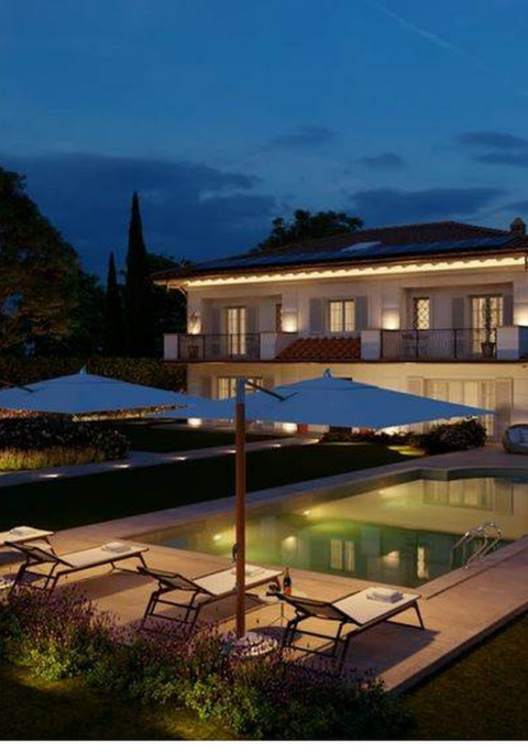 New Construction Villa with Private Pool in Forte dei Marmi, Tuscany, Italy