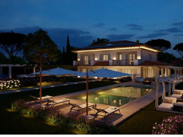 New Construction Villa with Private Pool in Forte dei Marmi, Tuscany, Italy
