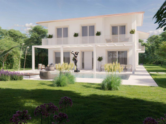 A Brand-New Villa with Private Pool in Forte dei Marmi
