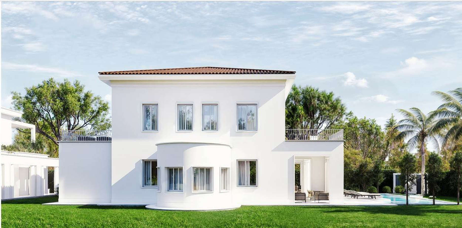 Historic Seafront Villa — Project View 03 (Approved Project Rendering) Historic Seafront Villa — Project View 03 (Approved Project Rendering)