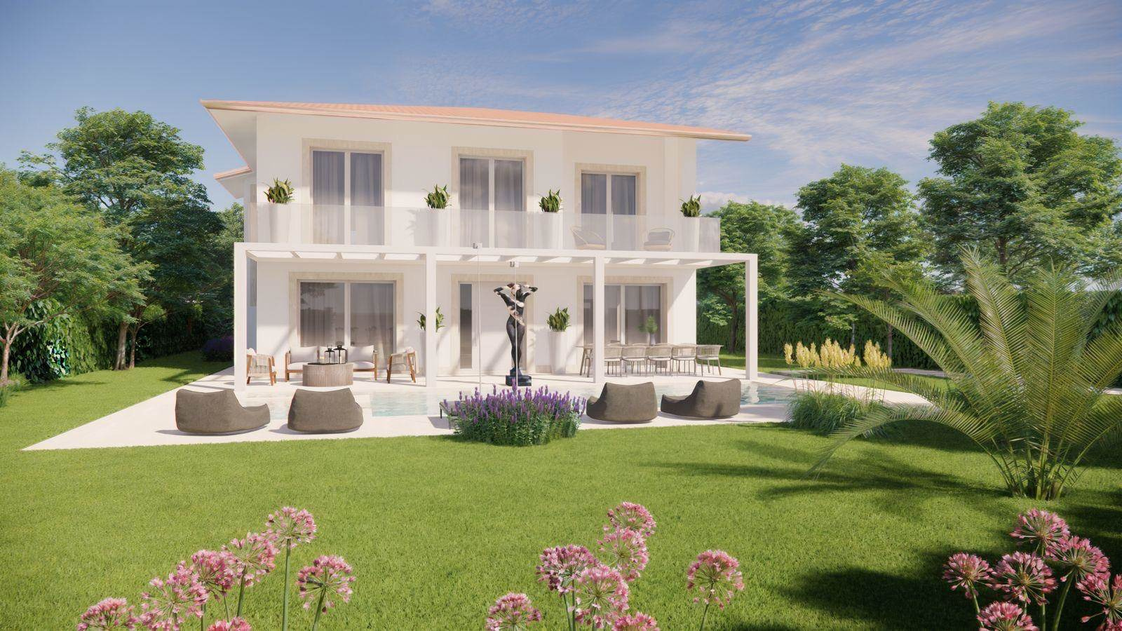 project-rendering-03 A Brand-New Villa with Private Pool in Forte dei Marmi