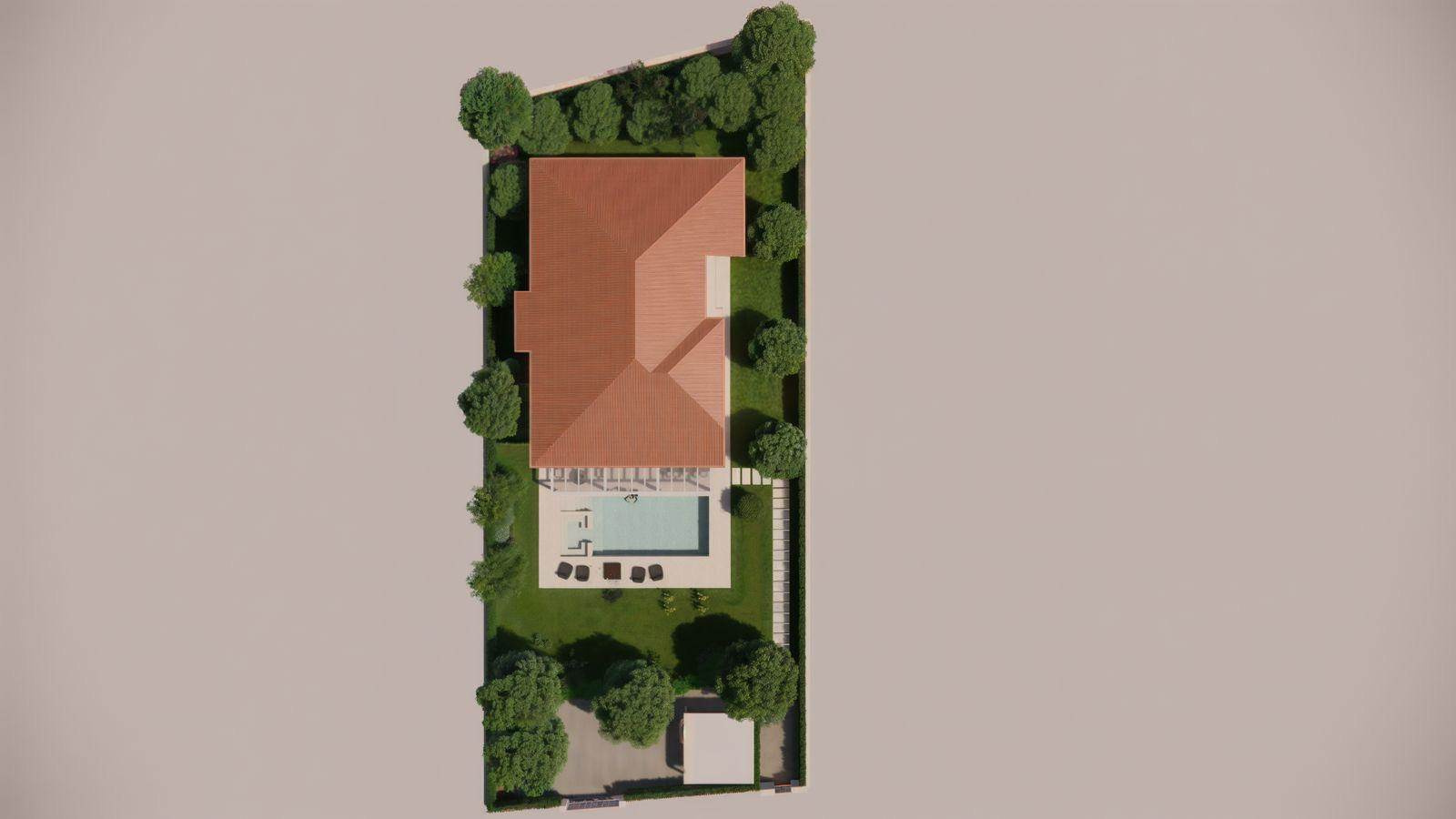 project-rendering-05 A Brand-New Villa with Private Pool in Forte dei Marmi