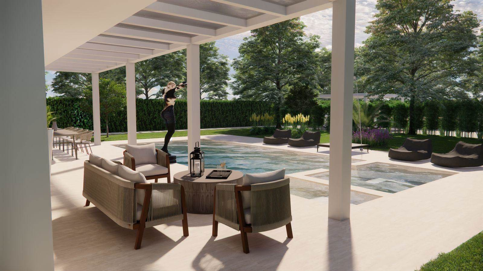 project-rendering-06 A Brand-New Villa with Private Pool in Forte dei Marmi